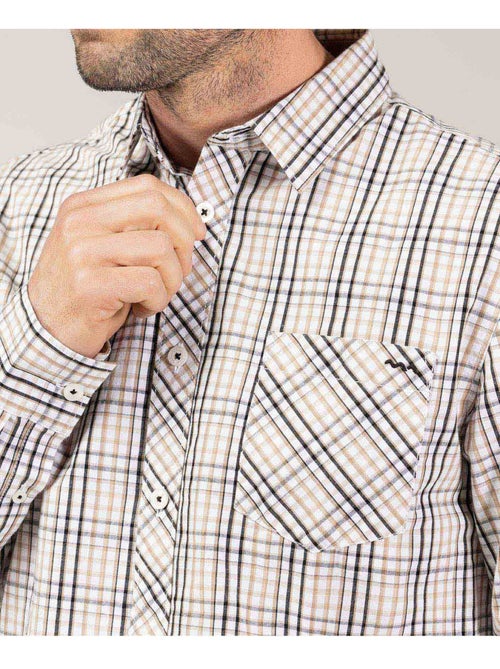 Chemise manches longues - Terre de Marins - Kiabi