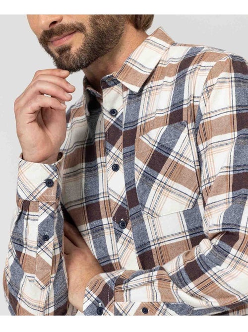 Chemise manches longues - Terre de Marins - Kiabi