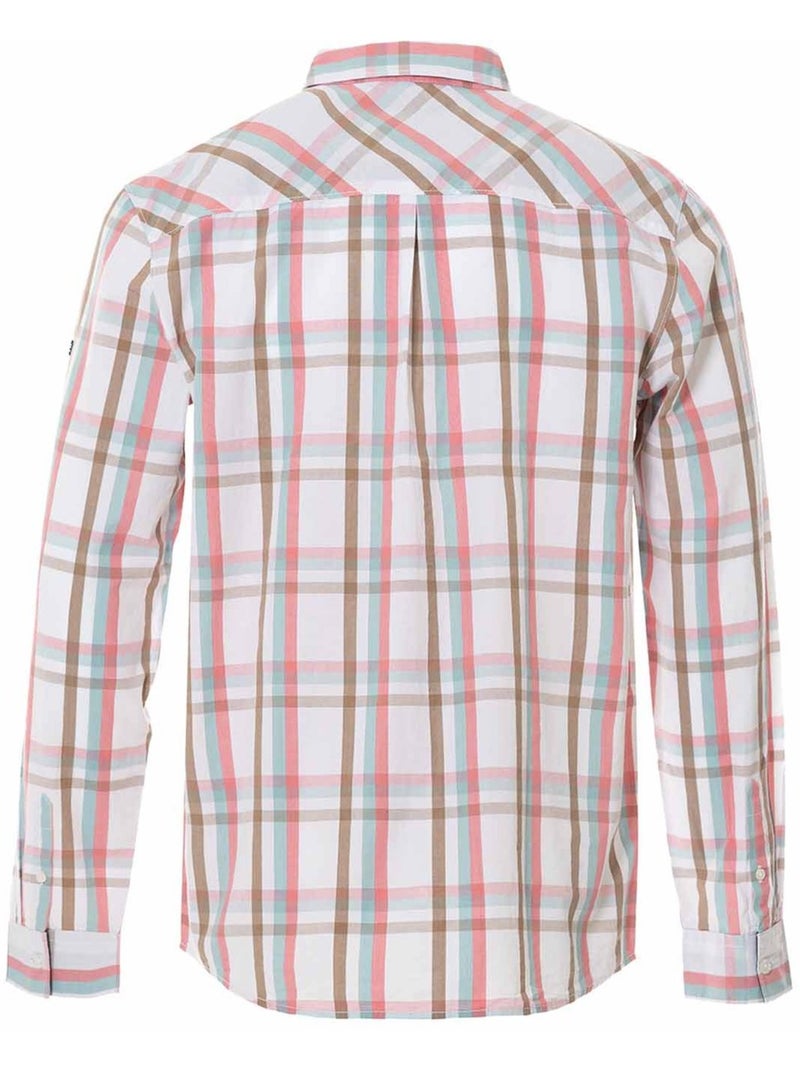 Chemise manches longues - Terre de Marins Multicolore - Kiabi