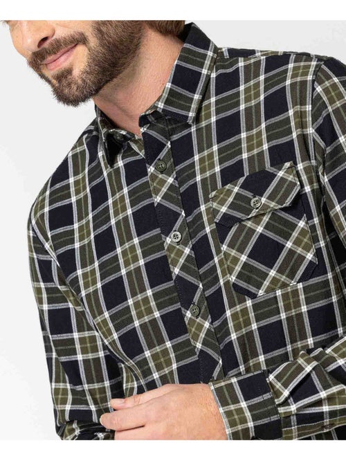 Chemise manches longues - Terre de Marins - Kiabi