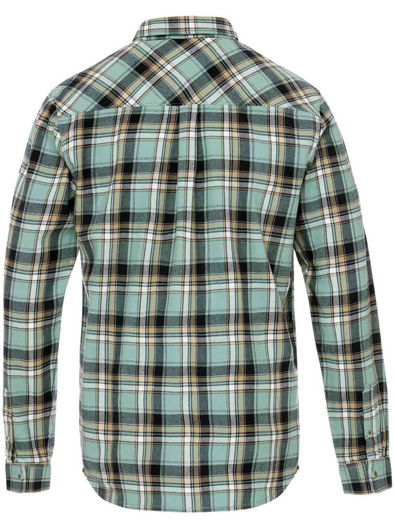 Chemise manches longues - Terre de Marins Vert - Kiabi
