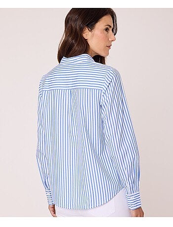 Chemise manches longues 100% coton - Terre de Marins