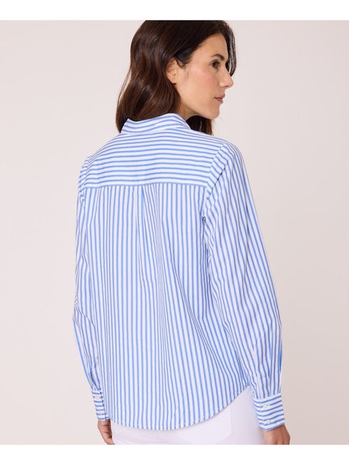 Chemise manches longues 100% coton - Terre de Marins - Kiabi