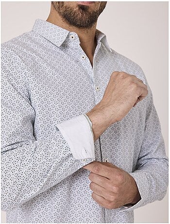 Chemise manches longues 100% coton - Terre de Marins
