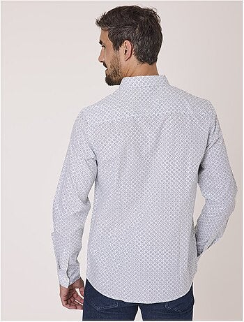 Chemise manches longues 100% coton - Terre de Marins
