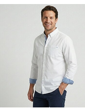Chemise manches longues 100% coton - Terre de Marins
