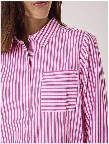 Chemise manches longues 100% coton - Terre de Marins