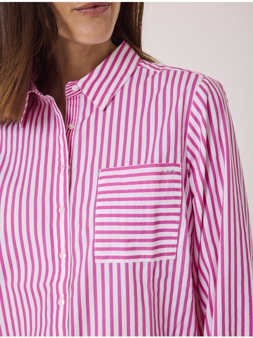 Chemise manches longues 100% coton - Terre de Marins - Kiabi