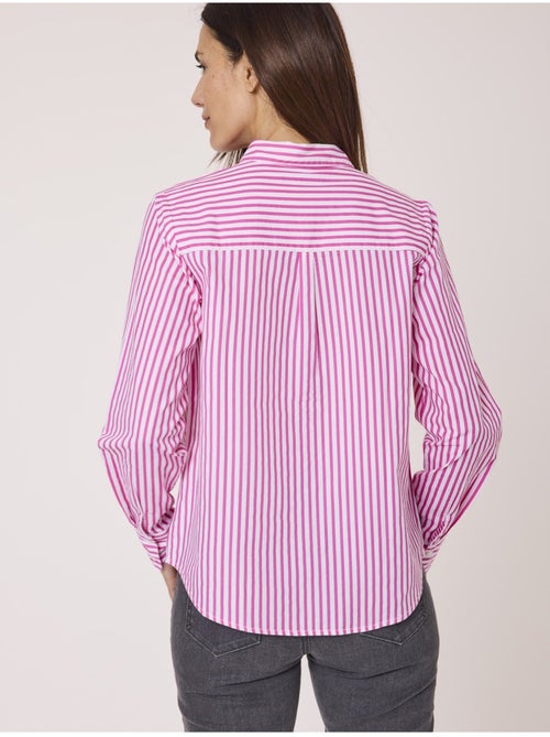 Chemise manches longues 100% coton - Terre de Marins - Kiabi