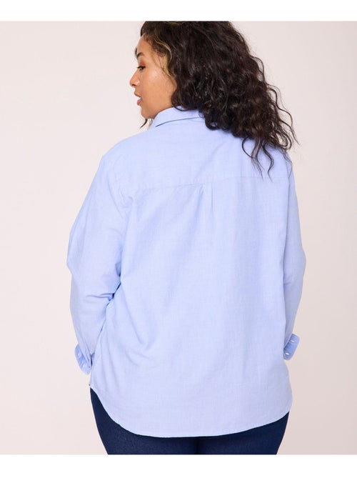 Chemise manches longues 100% coton - Terre de Marins - Kiabi