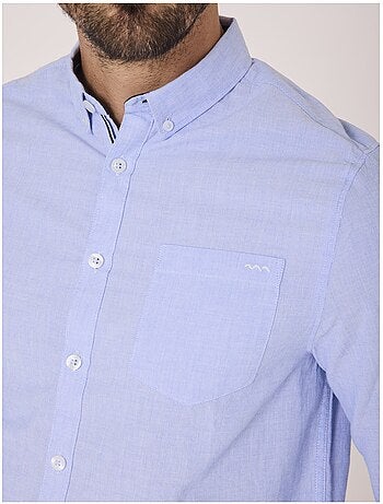 Chemise manches longues 100% coton - Terre de Marins