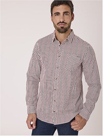Chemise manches longues 100% coton - terre de marins