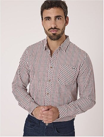 Chemise manches longues 100% coton - terre de marins