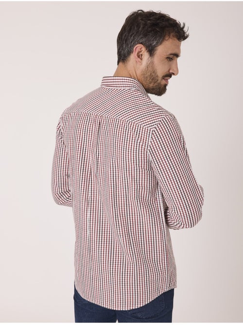 Chemise manches longues 100% coton - Terre de Marins - Kiabi