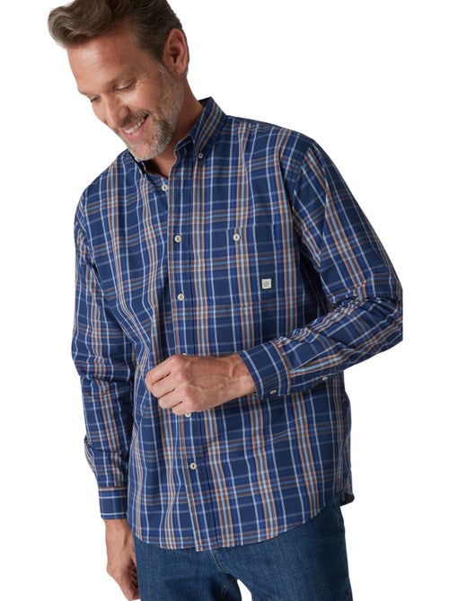 Chemise manches longues à carreaux - DAXON - Kiabi