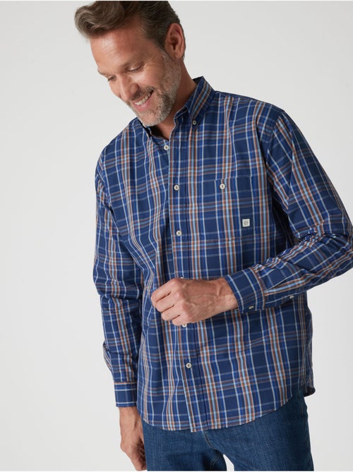 Chemise manches longues à carreaux - DAXON - Kiabi