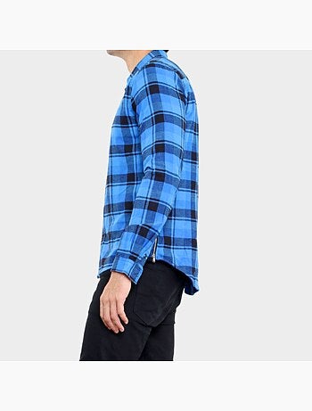 Chemise manches longues à carreaux