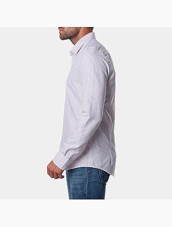 Chemise manches longues à motif