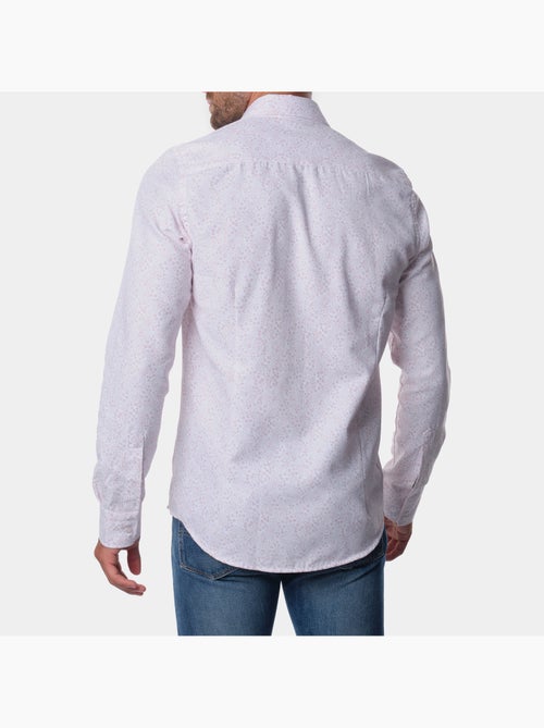 Chemise manches longues à motif - Kiabi