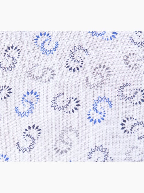 Chemise manches longues à motif - Kiabi