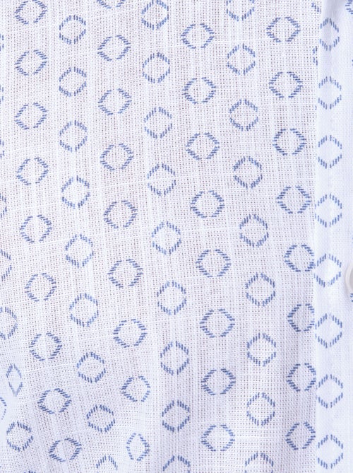 Chemise manches longues à motif - Kiabi