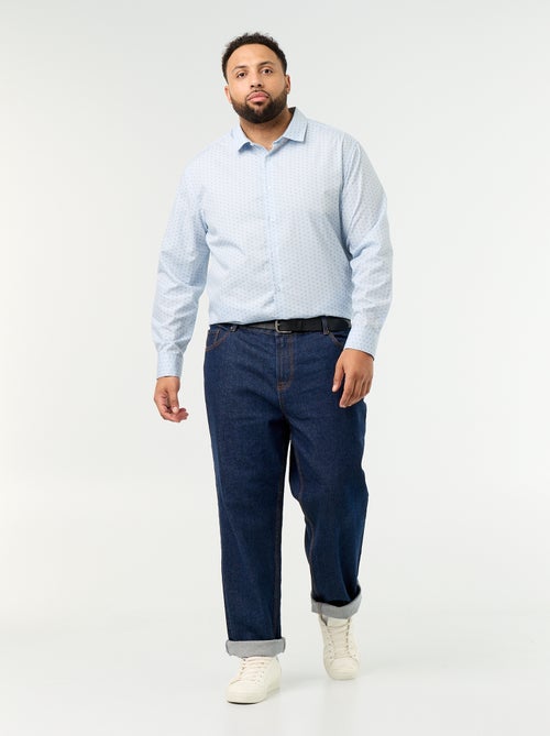 Chemise manches longues à motif - Kiabi Chemise manches longues à motif - Kiabi