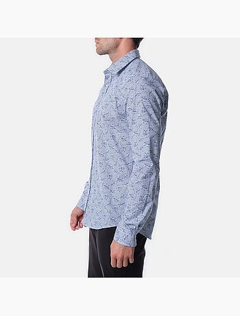 Chemise manches longues à motif