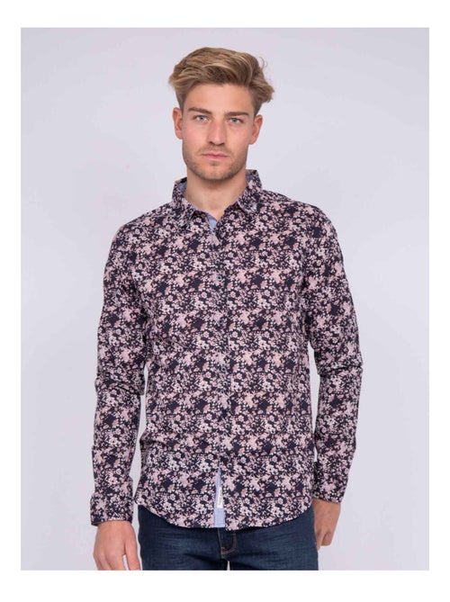 Chemise manches longues à motif DANAEL - Kiabi