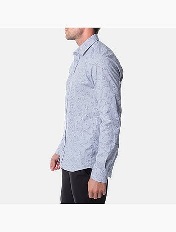 Chemise manches longues à motif
