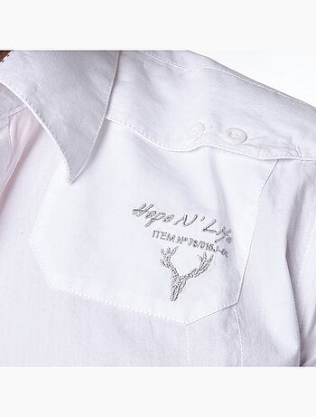 Chemise manches longues