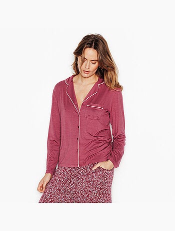 Chemise manches longues camilla - rougegorge lingerie