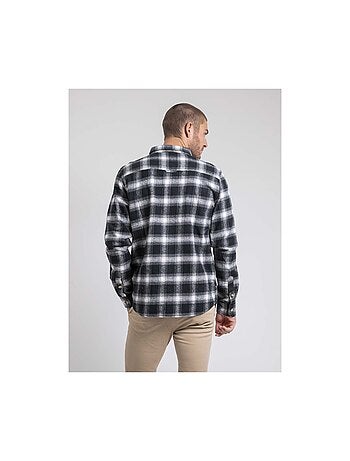 Chemise manches longues carreaux pur coton TARIPARC