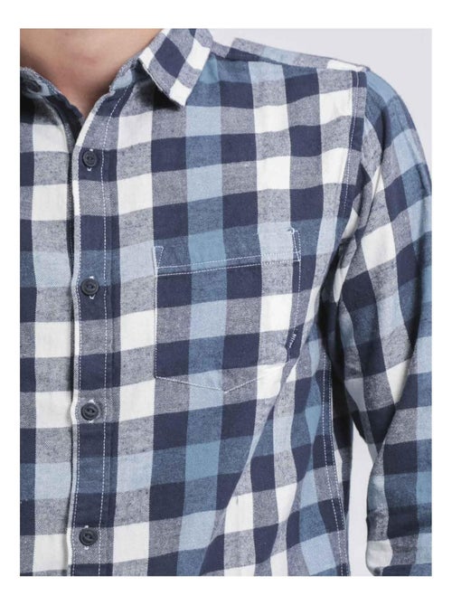 Chemise manches longues carreaux TAKOS - Kiabi