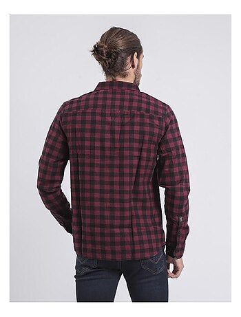 Chemise manches longues carreaux TOMALAX