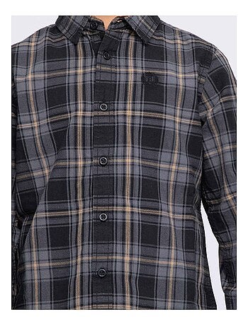 Chemise manches longues carreaux TONKA garçon