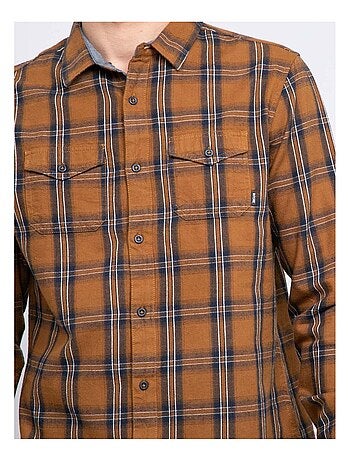 Chemise manches longues carreaux TORIKO