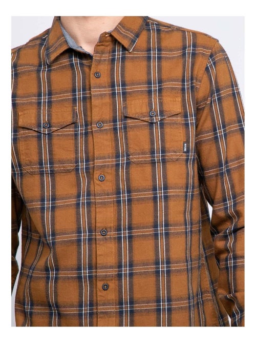 Chemise manches longues carreaux TORIKO - Kiabi