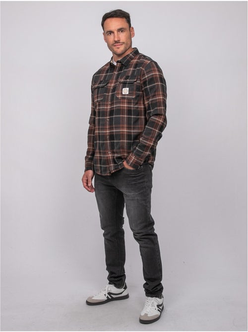 Chemise manches longues carreaux torilou - Kiabi Chemise manches longues carreaux torilou - Kiabi