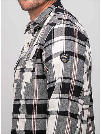 Chemise manches longues carreaux toxfeat