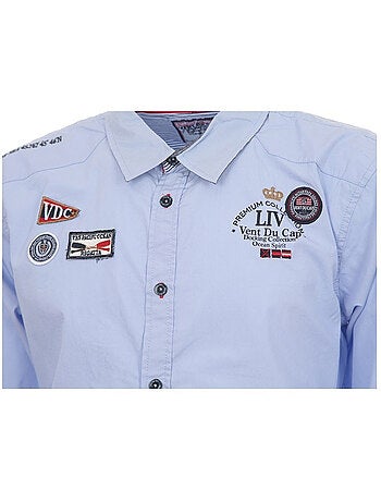 Chemise manches longues CLANVER - VENT DU CAP