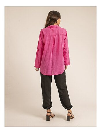 Chemise manches longues coton ORINE