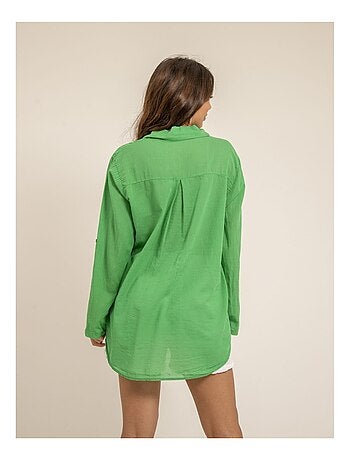 Chemise manches longues coton ORINE