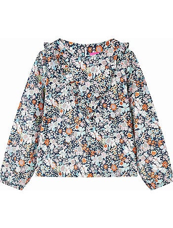 Chemise manches longues coton pour enfant - vidaxl