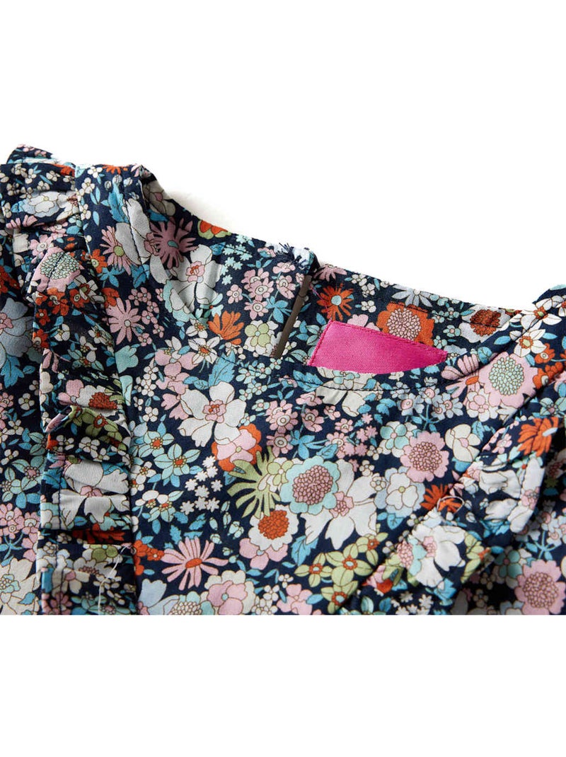 Chemise manches longues coton pour enfant - vidaxl Bleu - Kiabi