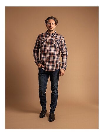 Chemise manches longues coton tentacul