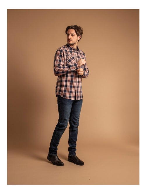 Chemise manches longues coton TENTACUL - Kiabi