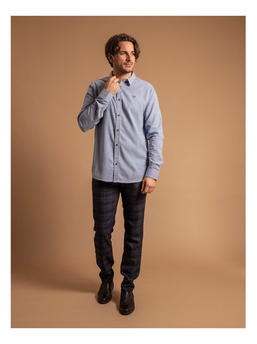 Chemise manches longues coton TINIMAL - Kiabi