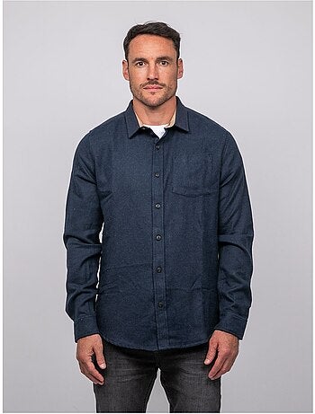 Chemise manches longues coton tiwatch