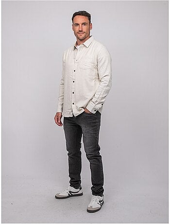Chemise manches longues coton tiwatch