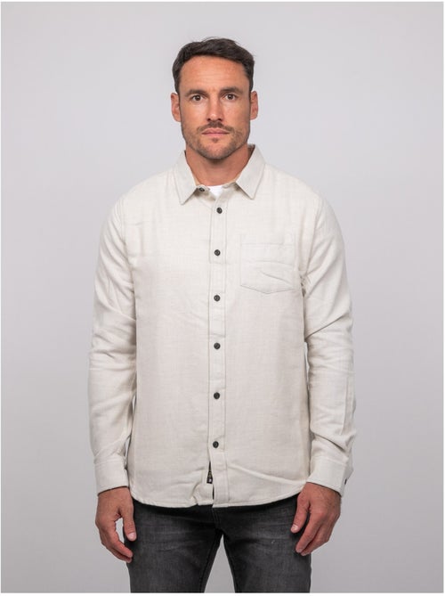 Chemise manches longues coton tiwatch - Kiabi Chemise manches longues coton tiwatch - Kiabi